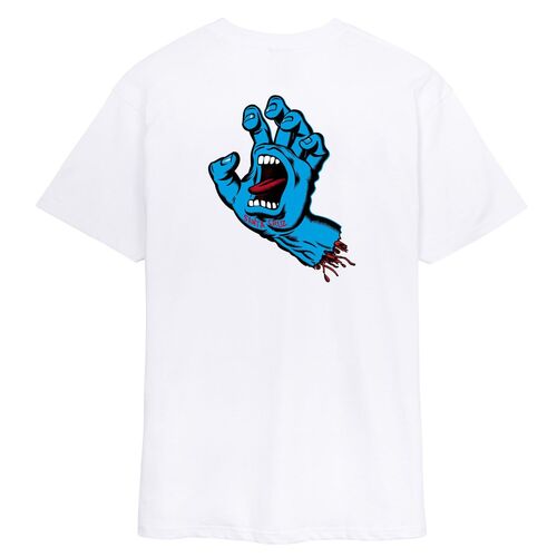 Camiseta Santa Cruz Screaming Hand Chest White