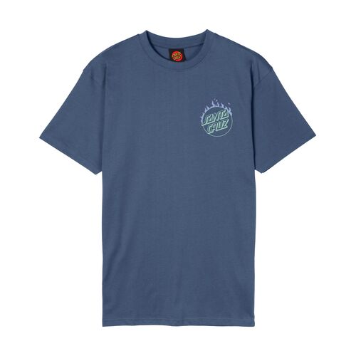Camiseta Oversize Santa Cruz Burnt Opus Heritage Blue M