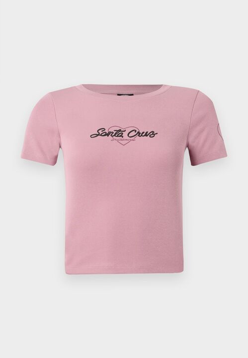 Camiseta Santa Cruz Love Script Universal Pink S