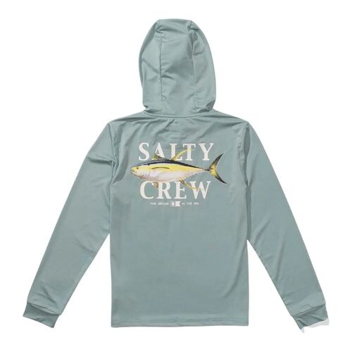 Licra Camiseta Niño Manga Larga Salty Crew Marlin Blue Fog L
