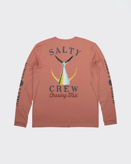 Licra Camiseta Manga Larga Salty Crew Tailed Coral L