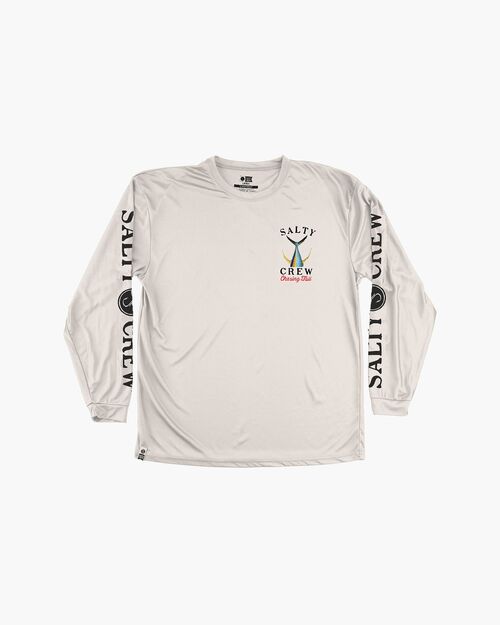 Licra Camiseta Manga Larga Salty Crew Tailed White M