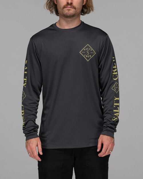 Licra Camiseta Manga Larga Salty Crew Tippet Charcoal
