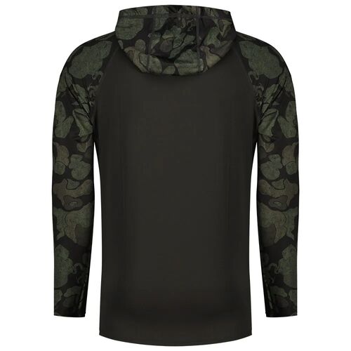 Licra Manga Larga Microperforada con Capucha Salty Crew Black Camo L