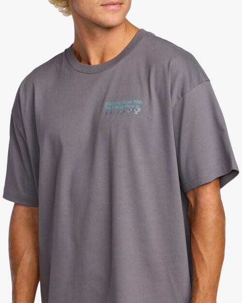 Camiseta Billabong Grow OG A/Div Grey Violet L