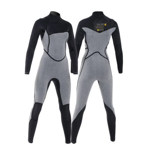 Neopreno MDNS Mujer Puure Polar Yulex 3/2 Black/Yellow 6