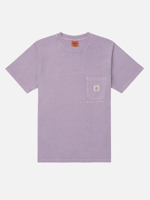 Camiseta Rhythm Vintage Pocket Plum S