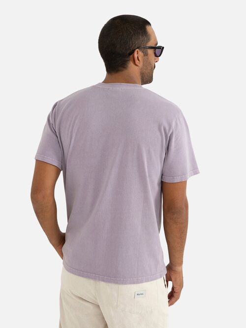 Camiseta Rhythm Vintage Pocket Plum S
