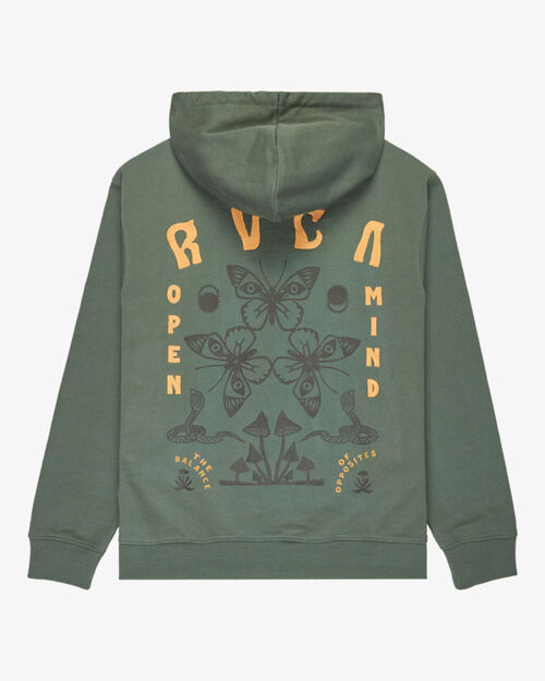 Sudadera Con Cremallera Butterfly Balsam Green M
