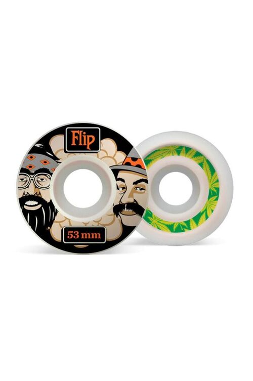 Ruedas Skate Flip Groove Cut Channel 53mm 99a