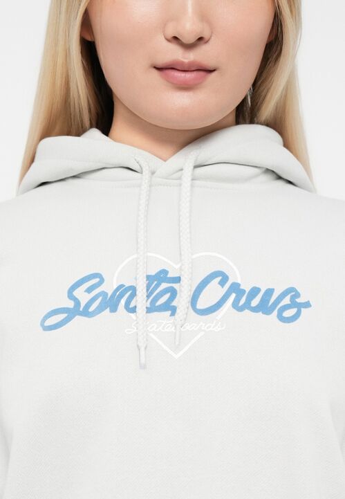 Sudadera Santa Cruz Love Script Front Mist