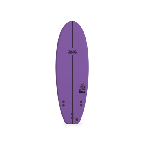 Softboard Ocean&Earth Bug 5'2 Purple