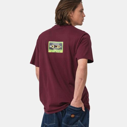 Camiseta Santa Cruz Reason For Living Dark Cherry M