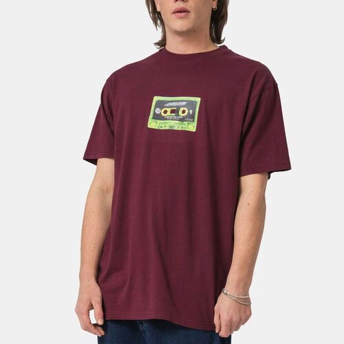 Camiseta Santa Cruz Reason For Living Dark Cherry