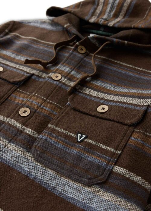 Sobrecamisa Vissla Descanso Shirt Jacket Dark Earth M