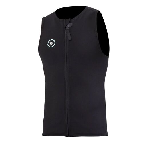 Chaquetilla Manga Hueca Vissla 7 Seas 2mm Front Zip Black