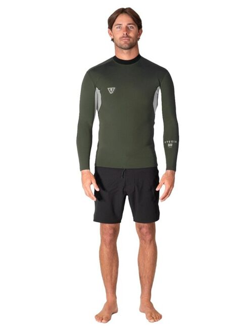 Chaquetilla Manga Larga Vissla Natural Seas 1mm Army