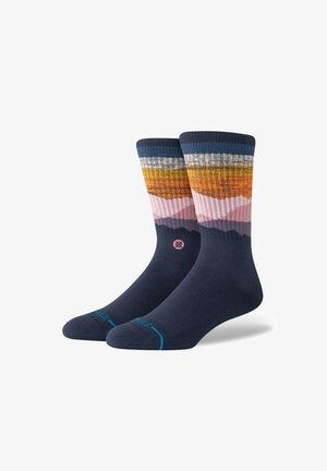 Calcetines Borreguito Stance Casual Saddleback Crew Navy