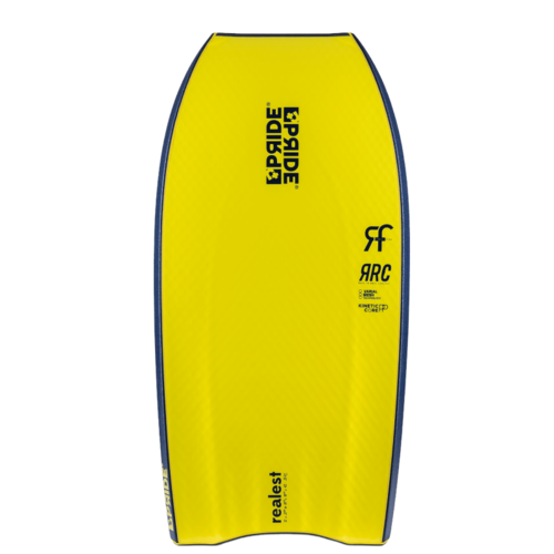 Bodyboard Pride Realest PP Radial Flex RRC Midnight Blue / Yellow 42"