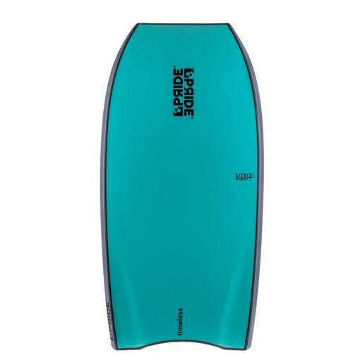Bodyboard Pride Timeless Liteflex PP HD 2x Stringer Grey / Turquoise 42"