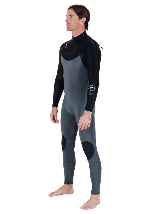 Neopreno Vissla New Seas U-ZIP 3/2 Full Surplus Charcoal S