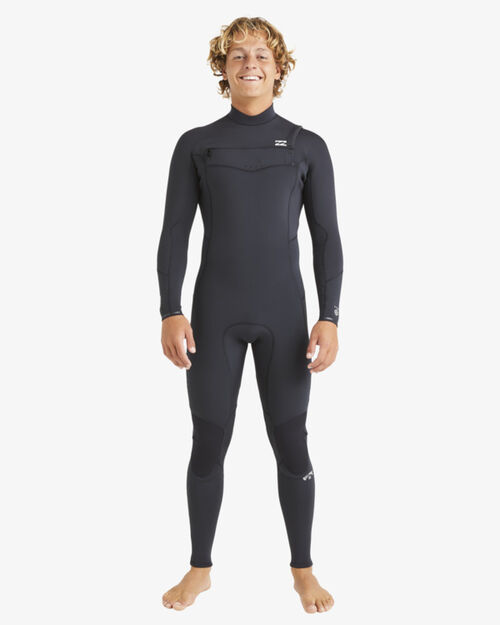 Neopreno Hombre Billabong Absolute Chest Zip Full 3/2mm Black
