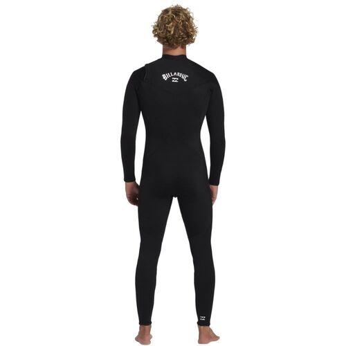 Neopreno Billabong Foil 3/2 Chest Zip Talla LS Black