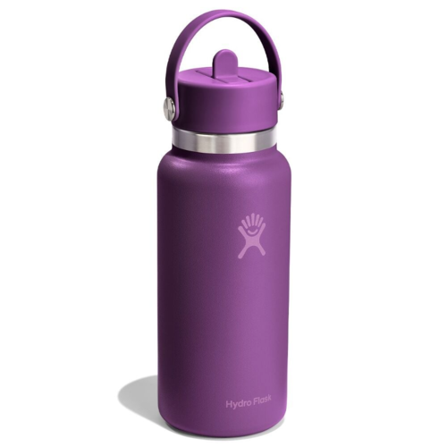 Botella térmica Hydro Flask Standard Flex Straw Cap 32 oz (946ml) Botanical Bliss Agave Beach Plum Purple
