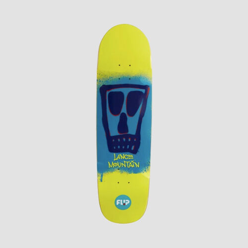 Tabla Skate Flip Mountain Vato Stencil Yellow 8.75"