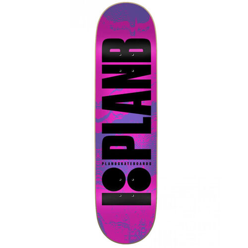 Tabla Skate PLAN B Team Original Fluor Pink 8.125"