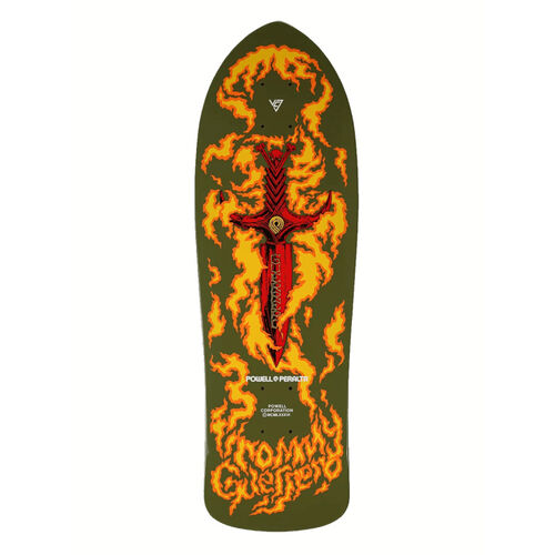 Tabla Skate Powell Peralta Bones Brigade Guerrero Green 13