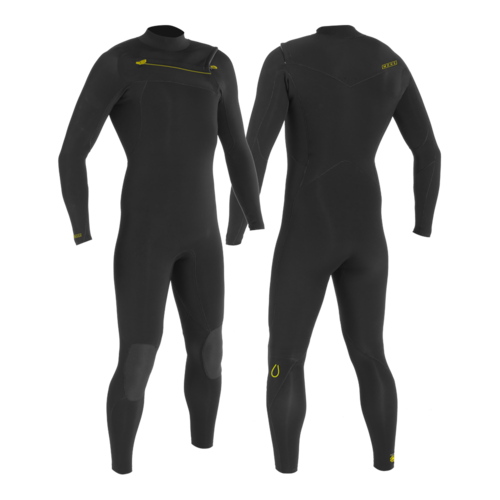 Neopreno MDNS Hombre Puure Polar Yulex 3/2 Black/Yellow