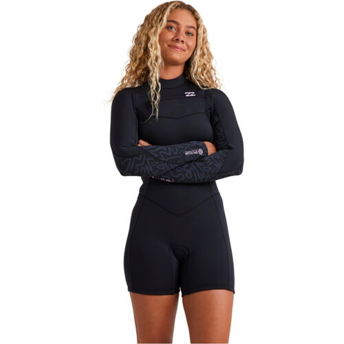 Neopreno Mujer Billabong Synergy Natural CZ LS 2mm Black Fade 8