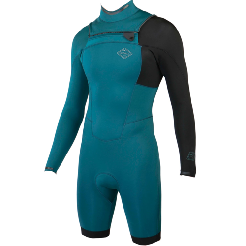 Neopreno Soöruz Fighter Chest Zip LS 3/2 Blue