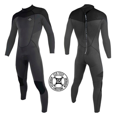 Neopreno Soöruz Full Back Zip 3/2 Grey